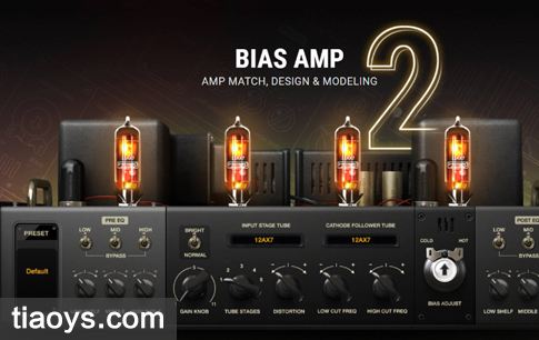 吉他贝斯电子管放大器 – Positive Grid BIAS AMP 2 Elite v2.2.11.1472[Windows]