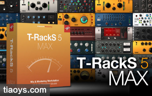 恐龙母带插件套装 – IK Multimedia T-RackS 5 Complete v5.6.0[Windows]
