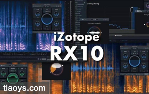 音频修复降噪伴奏提取 – iZotope RX 10 Audio Editor Advanced v10.1.0[Windows]