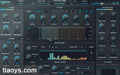 经典声码器 – Antares Auto Tune Vocodist 1.1.0[Windows]
