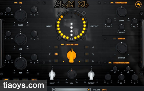 均衡饱和度压缩限制扩展立体声效果器 - BeatSkillz Slam XL v1.1.0[Windows]插图