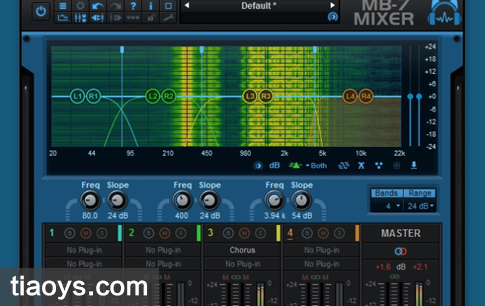 蓝猫成员插件 – Blue Cat Audio Blue Cats MB-7 Mixer v2.54[Windows]