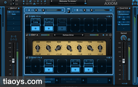蓝猫成员效果器 – Blue Cat Audio Blue Cat’s Axiom 1.0.0[Windows]