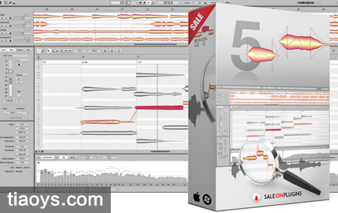 修音插件麦乐迪 – Celemony Melodyne Studio 5 v5.3.0.011 STANDALONE[Windows]