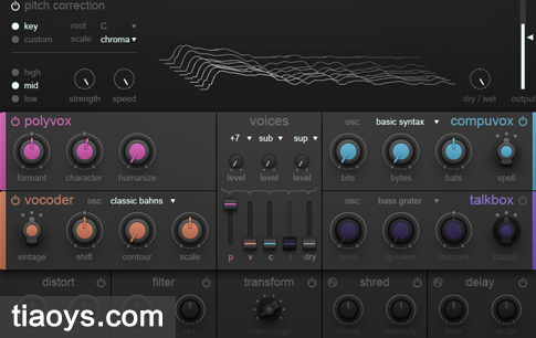 人声电音效果器 – iZotope VocalSynth v1.0.0b[Windows]