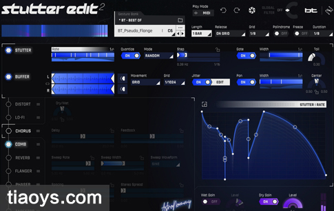 MIDI控制器 – iZotope Stutter Edit 2 v2.1.0[MacOS]