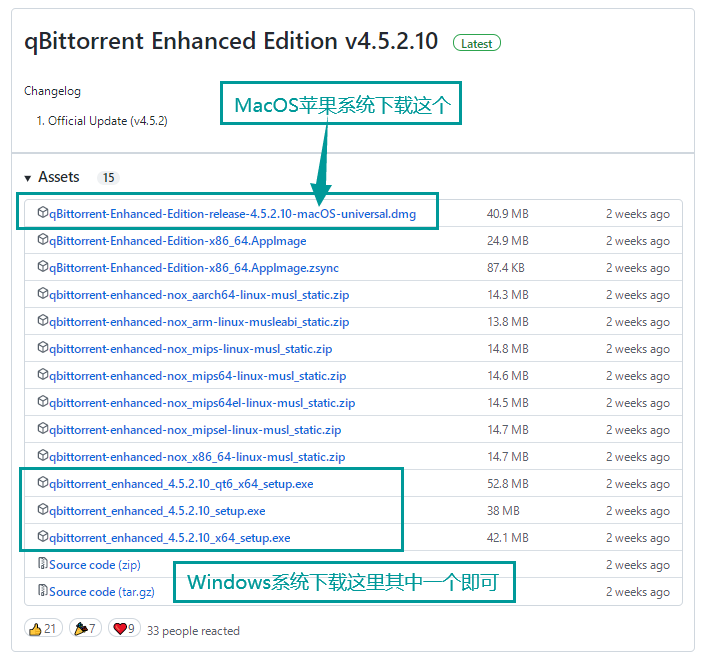 qBittorrent下载器下载以及配置