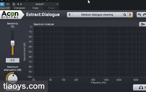 全自动降噪插件 – Acon Digital Extract:Dialogue v1.1.2[MacOS]