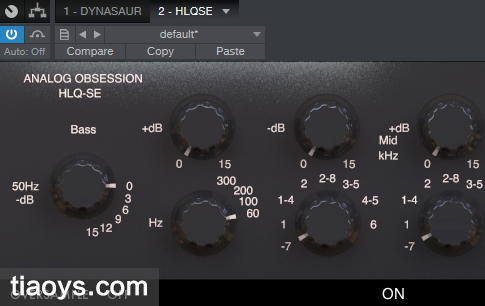 模拟EQ插件 - Analog Obsession HLQSE v1.0插图