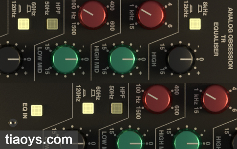 全模拟均衡器插件 – Analog Obsession TREQ v2.0[MacOS]