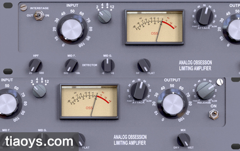 模拟硬件EQ插件 – Analog Obsession OSS v3.0[MacOS]
