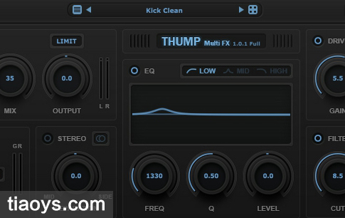 低频增强插件 – AngelicVibes Thump v1.0.2[MacOS]