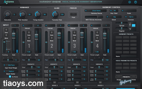 和声效果插件 - Antares Harmony Engine v4.3.0插图