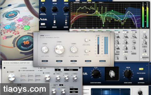 音频处理软件工具包 – AOM Factory Total Bundle v1.15.4[Windows]