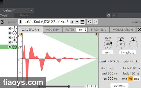 鼓采样替换插件 – apulSoft apTrigga 3 v3.5.2[MacOS]