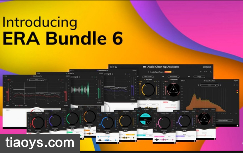 音频增强修复/语音转换/降噪/变声器 – Accusonus ERA 6 Bundle Pro 6.2.0 MacOS