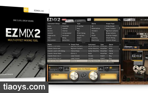 至简至强的自动混音工具 – Toontrack EZmix 2 v2.2.2 Windows