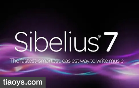 西贝柳斯 – Avid Sibelius v7.1.3 音频识谱+图片识谱 Windows
