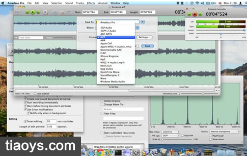强大的多轨音频编辑器宿主软件 – Amadeus Pro 2.8.4 MacOS
