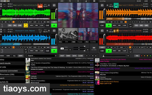 专业DJ制作混音软件 – PCDJ DEX Pro 3.16.0.0 MacOS