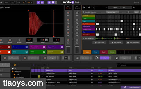 智能终极节拍制作器DJ宿主 – Serato Studio v1.7.0 Windows