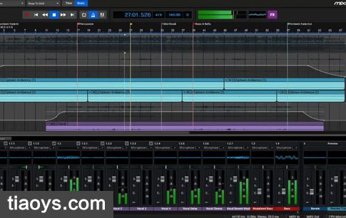 专业混音软件 – Acoustica MixCraft Pro Studio 9 v9.0 Build 469 Windows