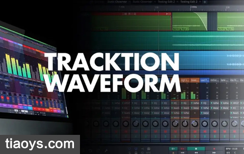 音乐制作宿主软件 – Tracktion Software Waveform v10.3.4 MacOS
