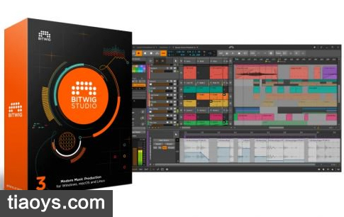 音乐制作软件宿主 – Bitwig Studio v3.3.5 MacOS