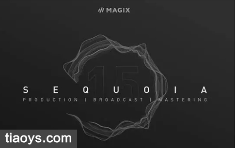 最新版高端红杉DAW宿主 – MAGIX Sequoia v15.5.0.681 Windows