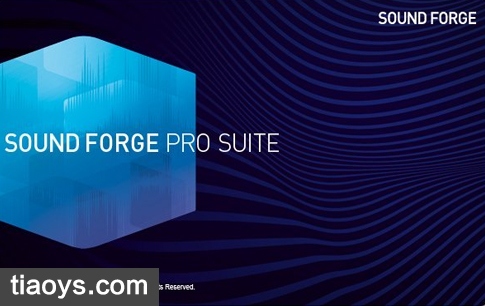 宿主软件 – MAGIX SOUND FORGE Pro Suite 16.1.0.11 Windows