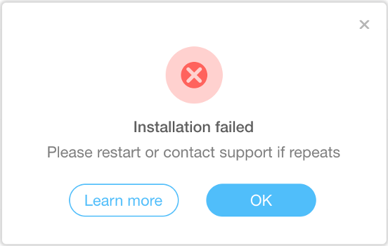 Waves 14/13/12安装失败提示Installation failed – Please restart or contact support if repeats解决方法